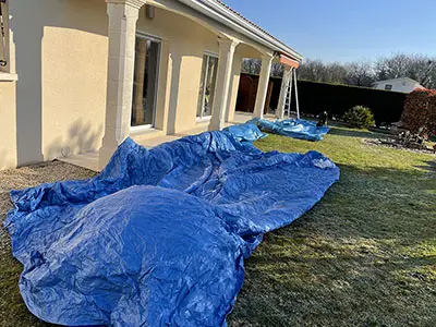 Entreprise de nettoyage de toiture protection des végétaux