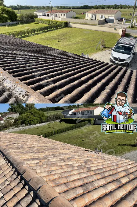 Travaux de Nettoyage de Toiture à Angoulême en Charente
